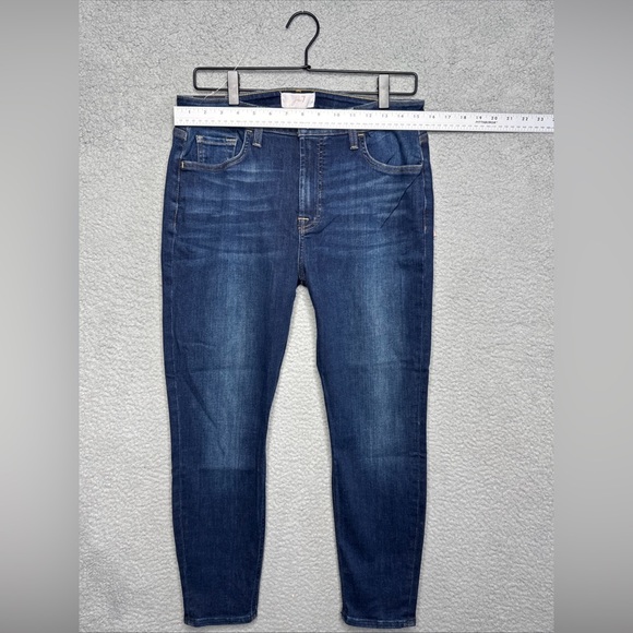 7 For All Mankind Jen7 High Rise Ankle Skinny Stitch Fit Exclusive Women 10 NWT - Picture 3 of 13